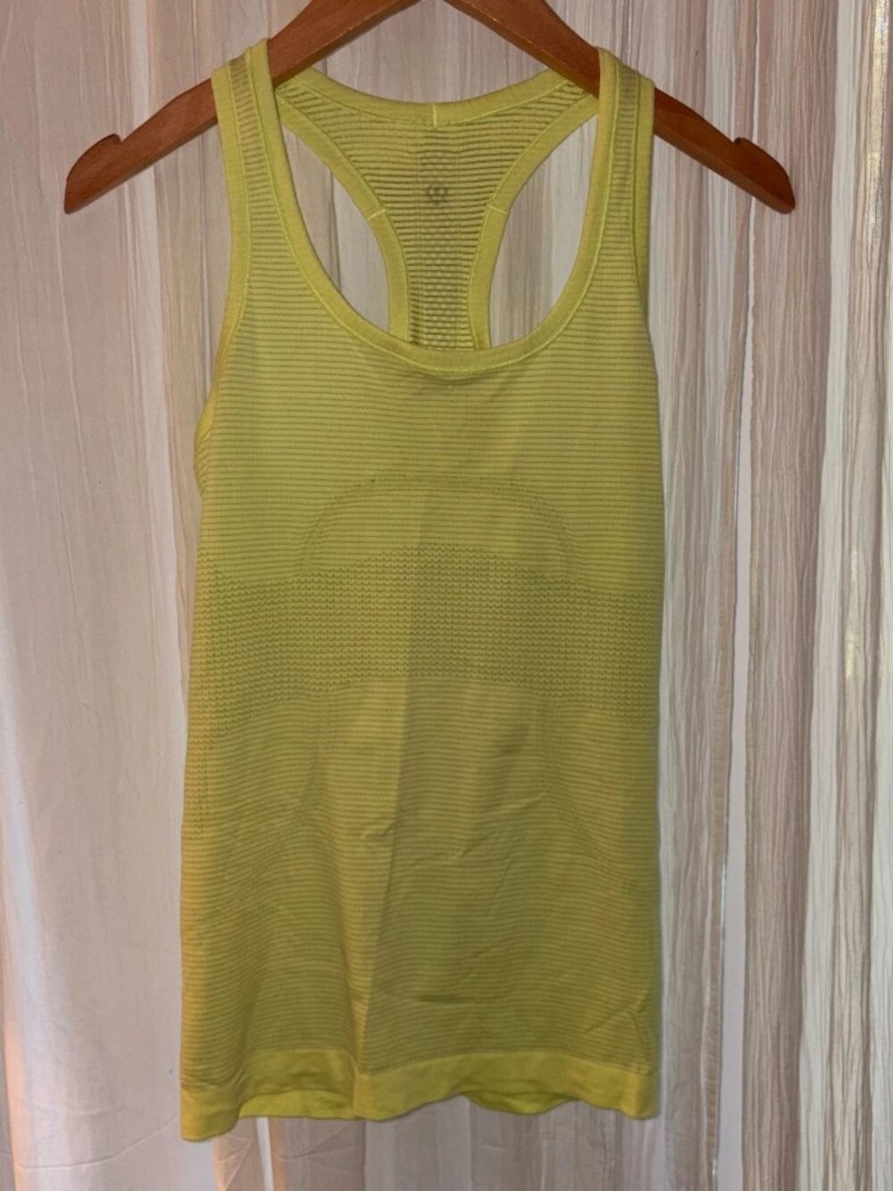 Lululemon Women Highlight Neon Yellow Swiftly Tech Racerback Tank Top 2.0 Race 2